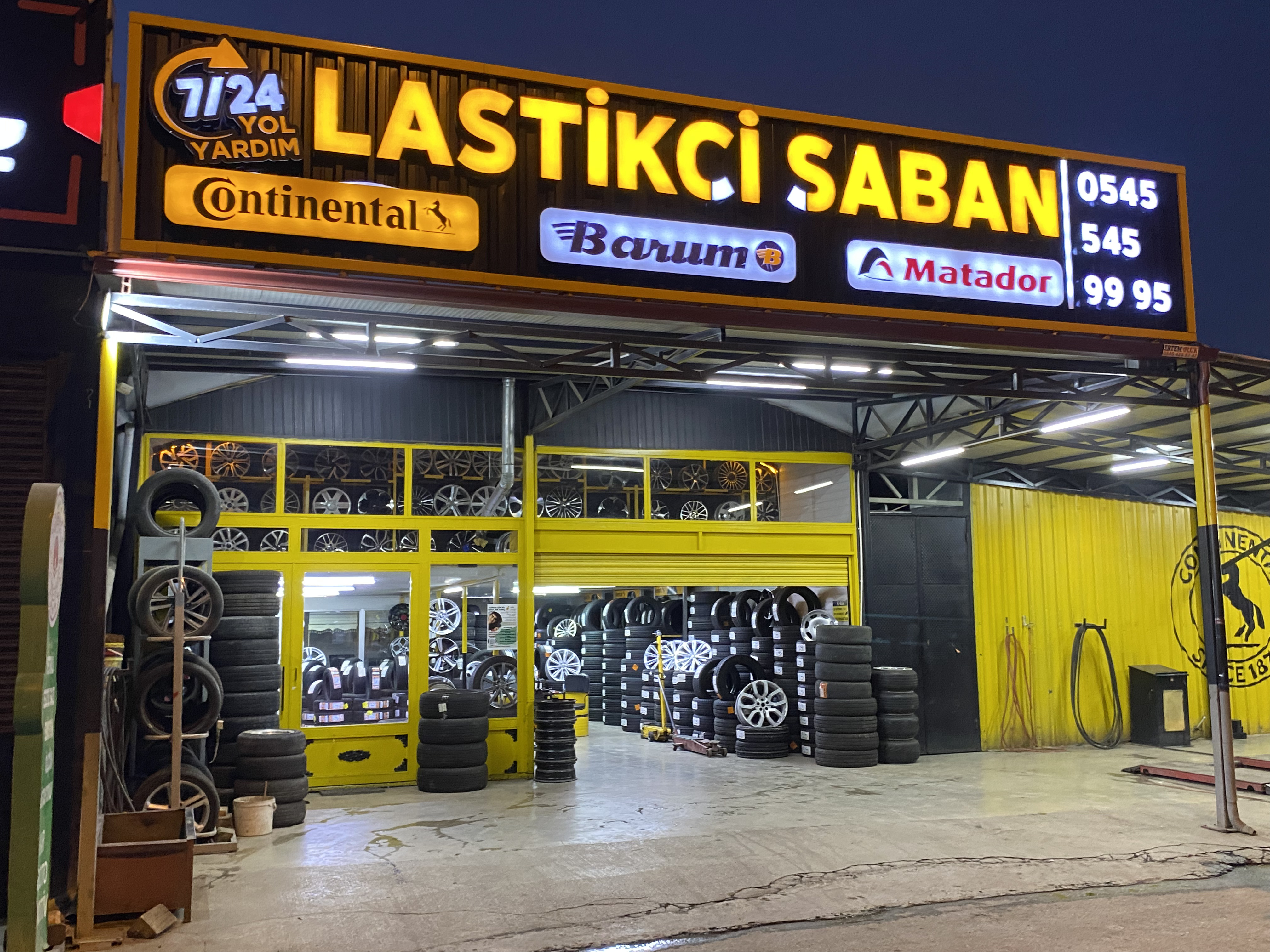 Karaman lastik tamiri ve yol yardım hizmeti - Resim 1